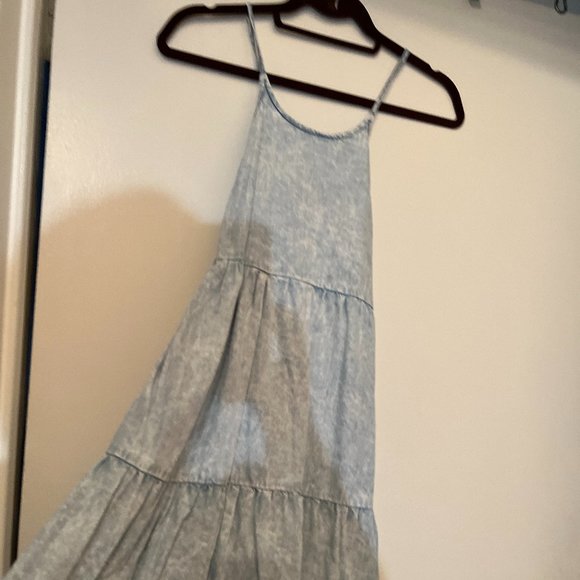 Zara Kids Size 10‎ Blue and White Dress - Picture 2 of 14